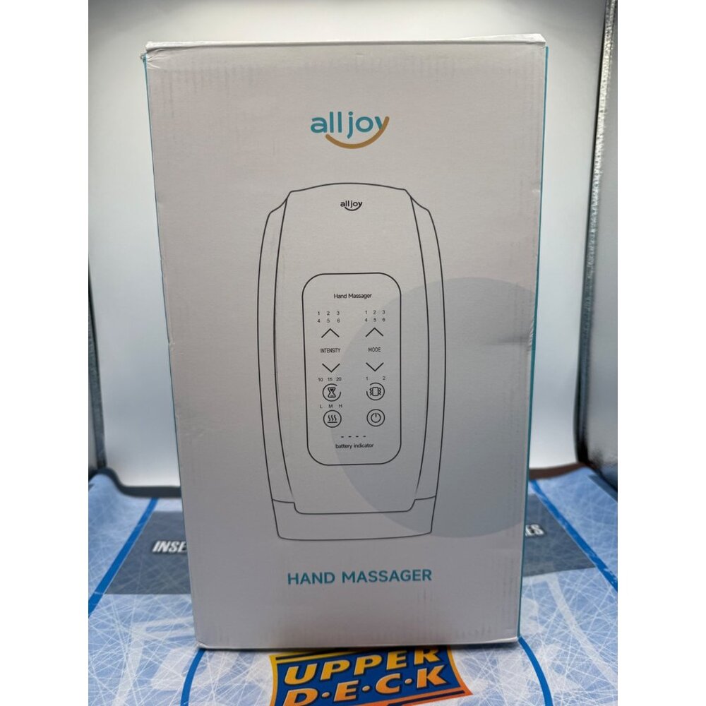 Alljoy AJHDM22 Hand Massager Black NEW in open box Complete